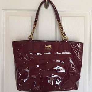 Coach patent leather purse