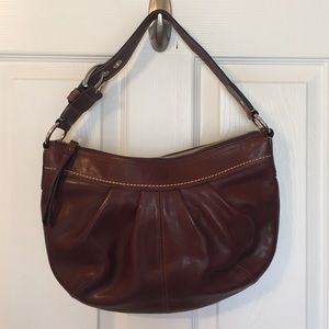 Coach Brown Leather Shoulder Bag