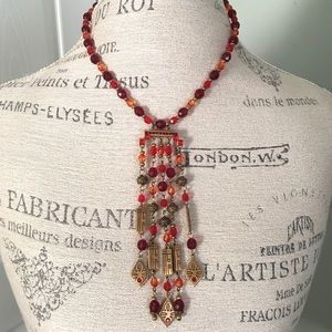 CHICO'S Tribal Bead Necklace
