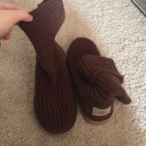 Ugg knit boots