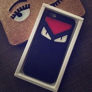 fendi eyes iphone case