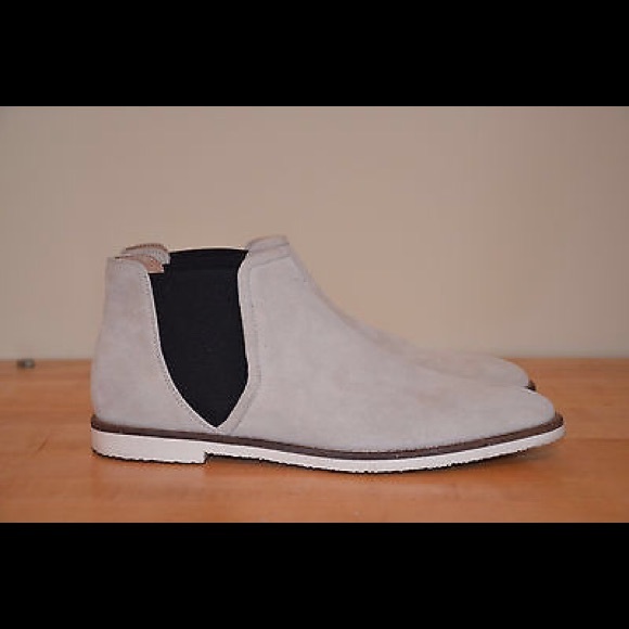 JCrew Low Chelsea Boots in Wet Boulder (size 6) - Picture 2 of 4