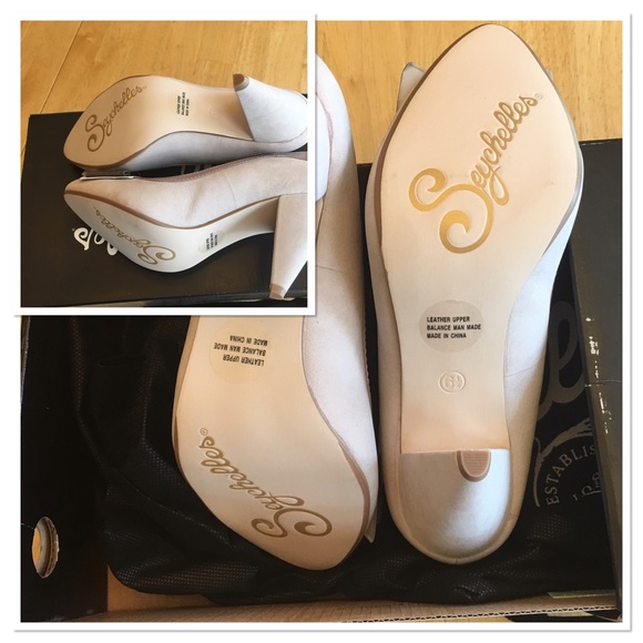 🎀NWT Seychelles Spacebar Pump Nude Suede *Final - Picture 3 of 8