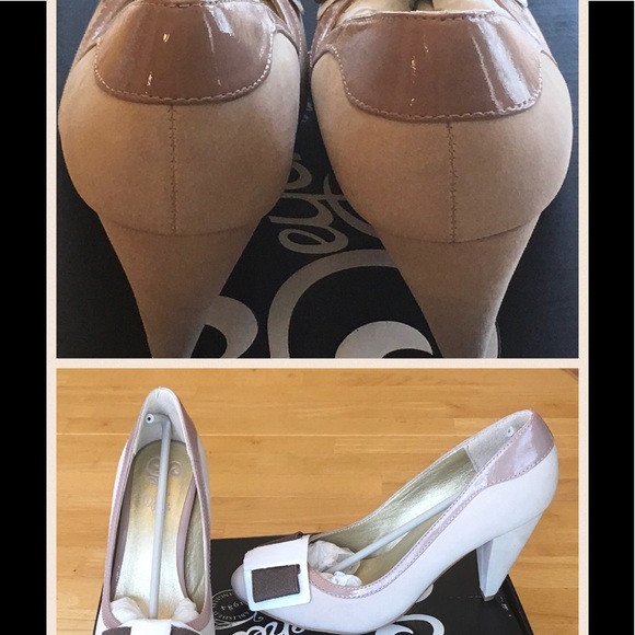 🎀NWT Seychelles Spacebar Pump Nude Suede *Final - Picture 4 of 8