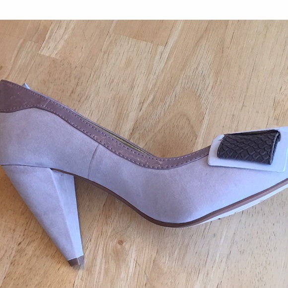 🎀NWT Seychelles Spacebar Pump Nude Suede *Final - Picture 6 of 8