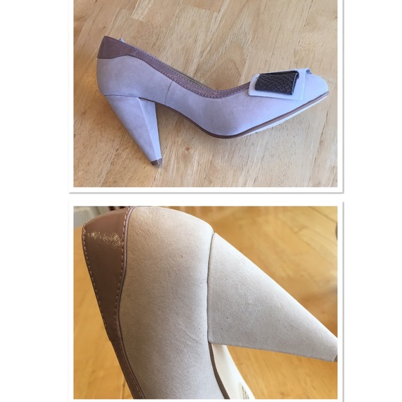 🎀NWT Seychelles Spacebar Pump Nude Suede *Final - Picture 7 of 8