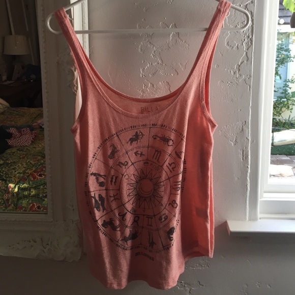 Light pink billabong top size small