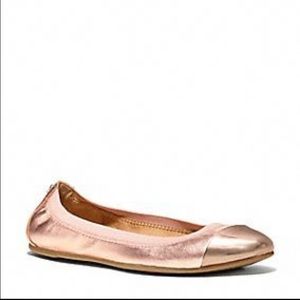 Rose Gold Coach flats s10