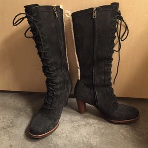 Ugg lace up boots