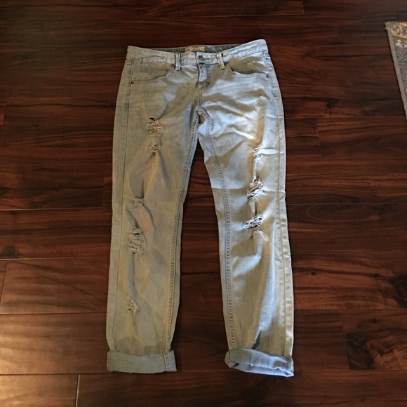 Free People Distressed Jeans