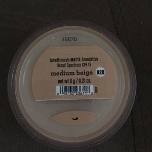 Bare minerals matte foundation medium beige