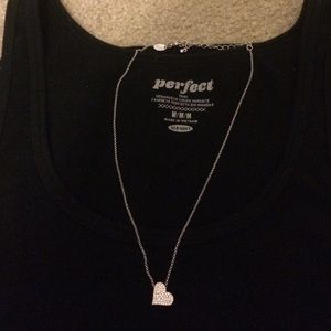 Lia Sophia heart necklace