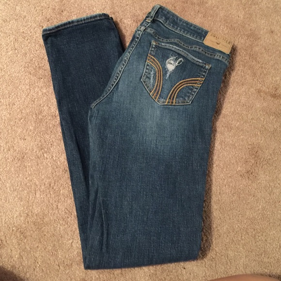 Straight leg holister jeans