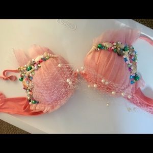 handmade mermaid bra Halloween rave