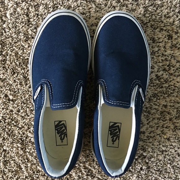 Navy blue kid vans