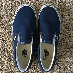 Navy blue kid vans