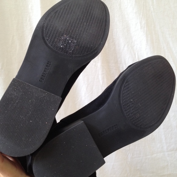 Black suede over the knee boots - Picture 5 of 5