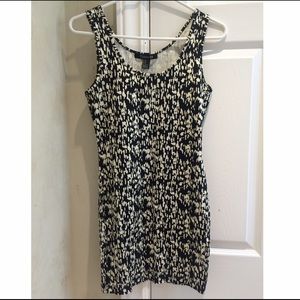 Forever 21 Black & White Cream Dress
