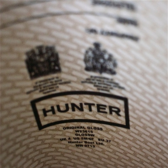 HUNTER โ ORIGINAL TALL GLOSS BOOTS - Picture 4 of 4