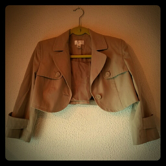 Ann Taylor LOFT Cropped Blazer