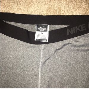 Nike Pro Leggings Gray- WXL