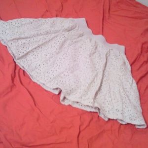 Floral waist high skirt