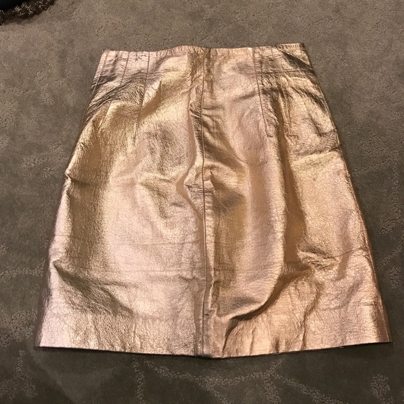 Cedars metallic skirt