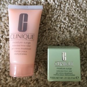 Clinique moisture surge 1.7 oz + mini (0.21oz)
