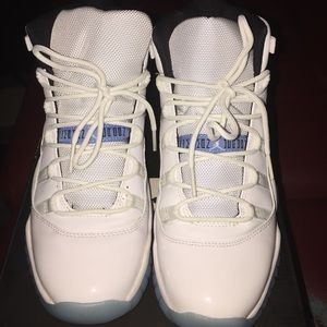 Legend Blue Jordan 11's