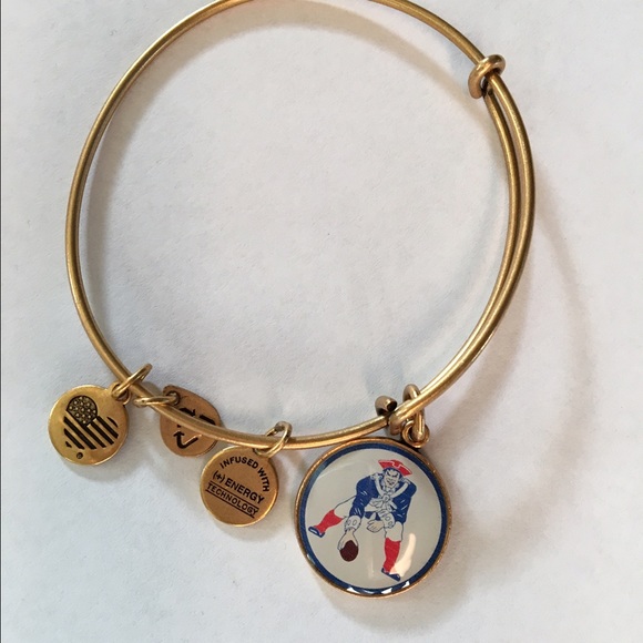 Alex and Ani Jewelry - Alex & Ani original NFL gold-tone bracelet.