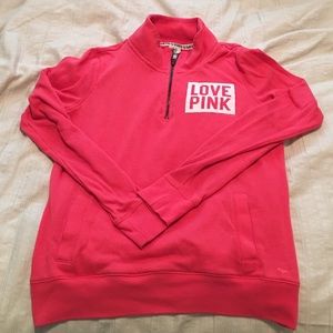 Victoria's Secret Pink half zip Pullover