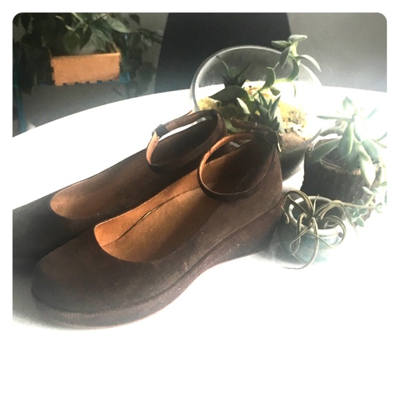 Jeffery Campbell ankle strap wedge