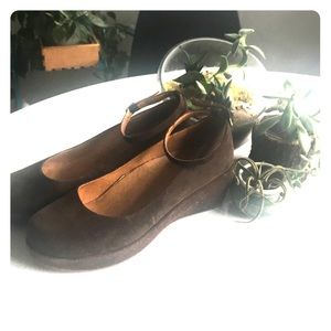 Jeffery Campbell ankle strap wedge