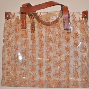 Dooney & Burke clear Tote