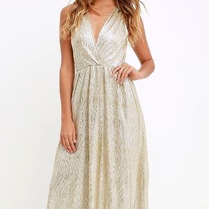 All that shimmers is gold lulu's dress