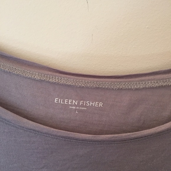 Eileen Fisher Shark Bite Tunic - Picture 2 of 5
