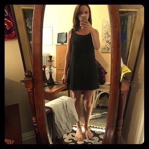 A black dress or coverup