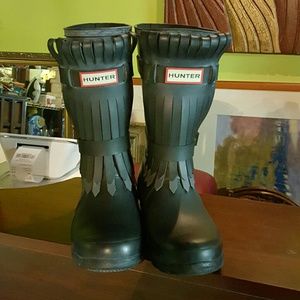 Hunter Fringe Boots