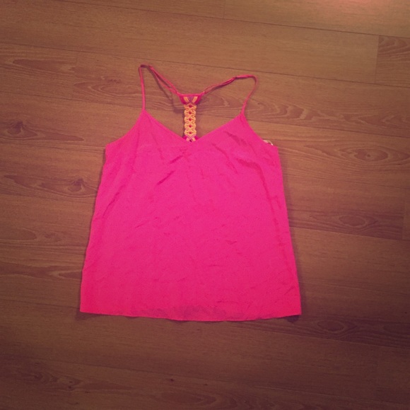 Lilly Pulitzer hot pink dusk