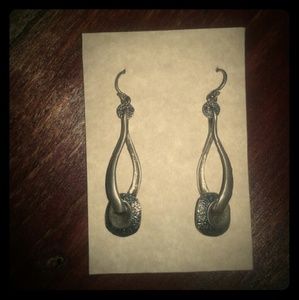 Silver Lasso Earrings