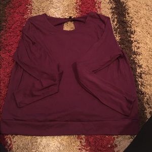 Victoria Secret maroon top. 🍁🍂🍁