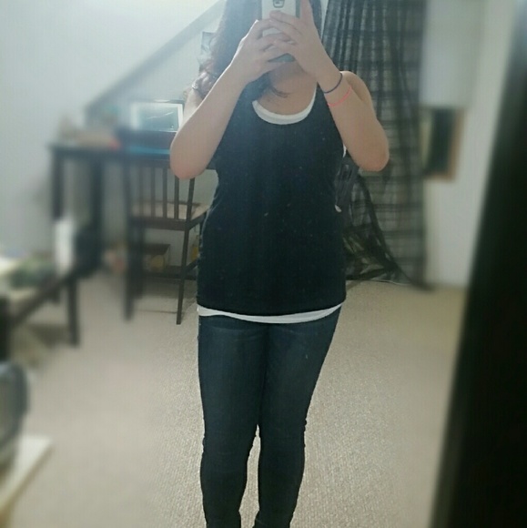 Double layered tank top