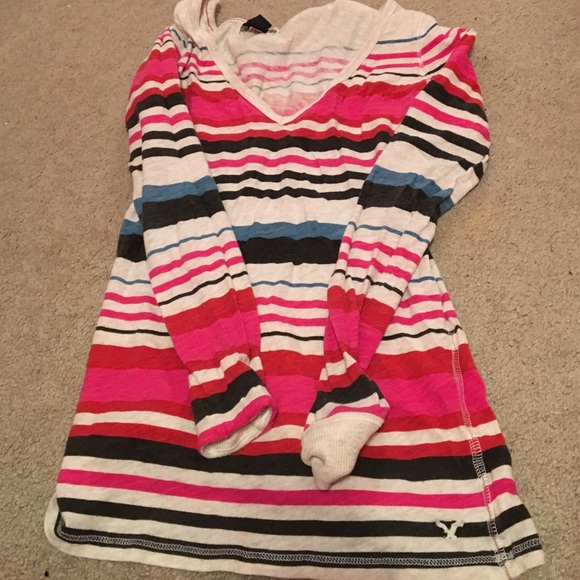 Striped long sleeve shirt