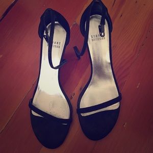 Stuart Weitzman Nudist black heels size 7