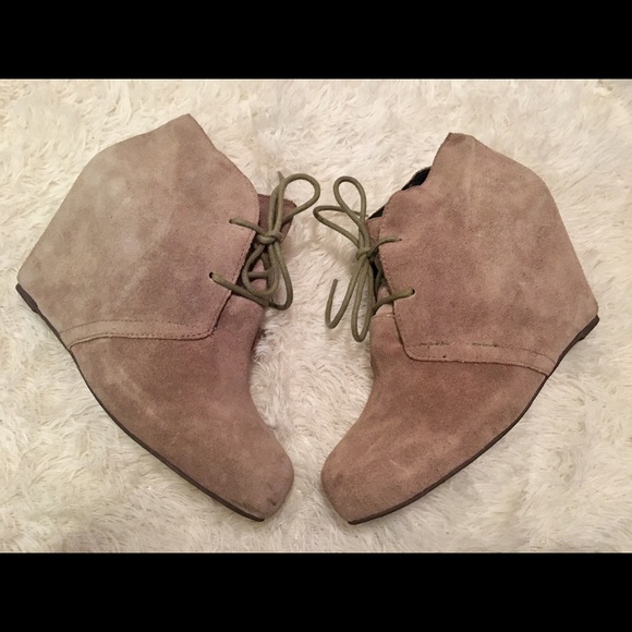 Dolce Vita wedge booties