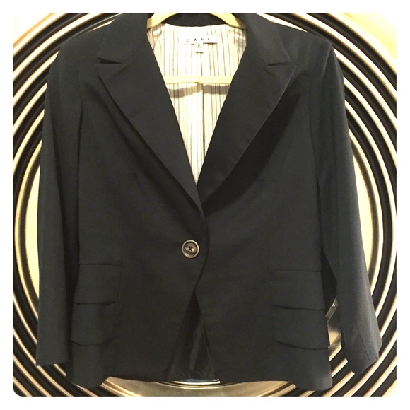 CAbi Blazer with ruffled detail!