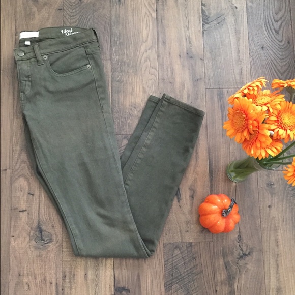 Henry & Belle Ideal Skinny Jeans - olive green