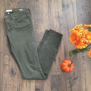Henry & Belle Ideal Skinny Jeans - olive green