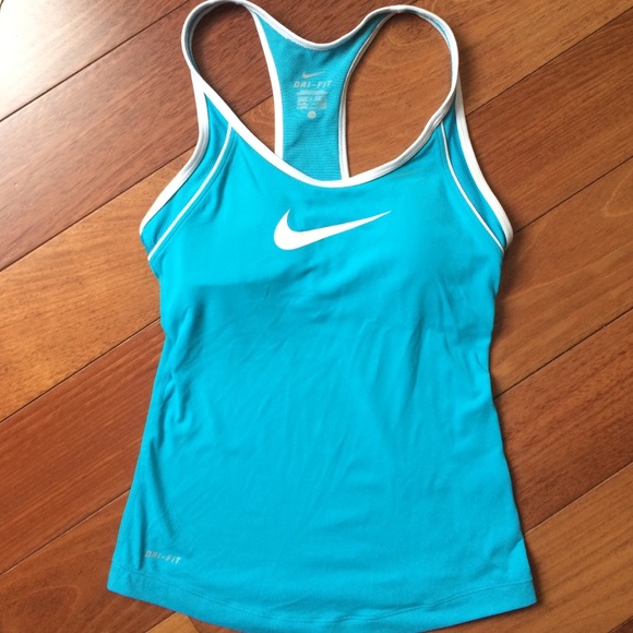 Nike Tops - Nike Dri-Fit Workout Top with Built-in Bra