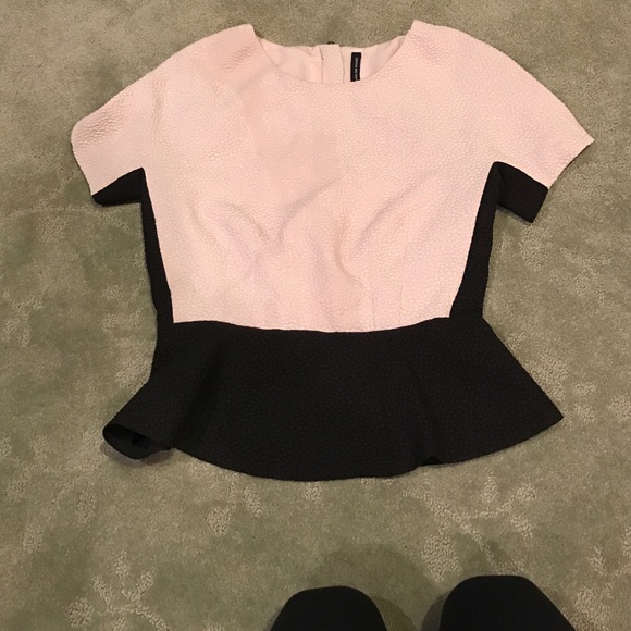 W118 by Walter baker peplum blouse